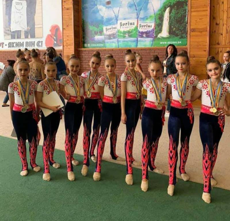 Сумские гимнастки отличились на чемпионате Украины
